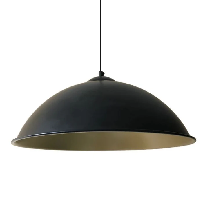 FL Metal Dome Pendant Light