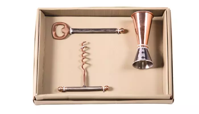 Vineyard Trio Bar Set Rose Gold
