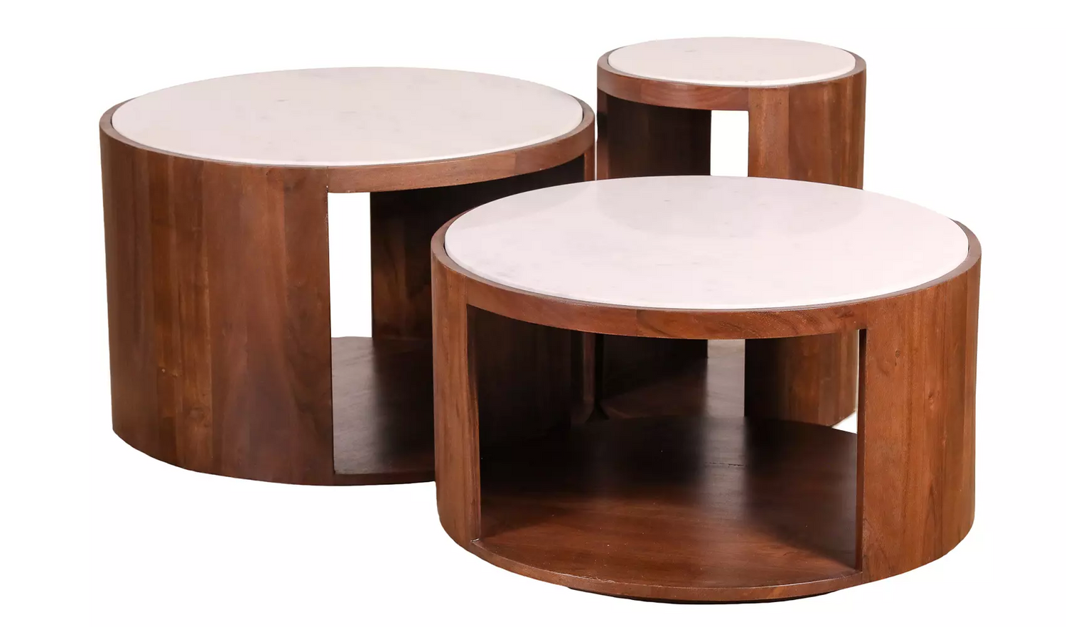 Top-Deck Triad Coffee Table Set