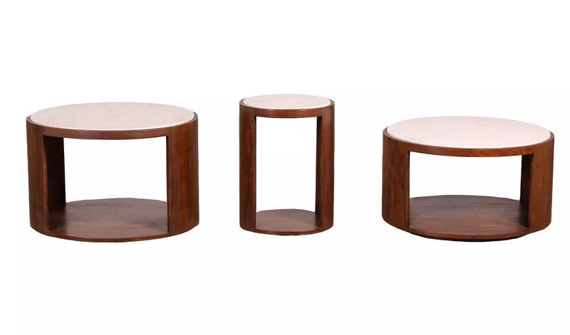 Top-Deck Triad Coffee Table Set