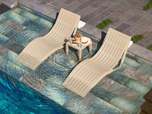 Slim Pool Loungers